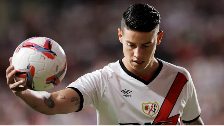 James Rodríguez volverá al Rayo Vallecano después de jugar en la selección Colombia.