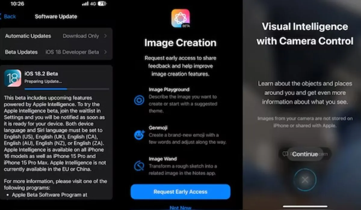 La versión beta 18.2 para iPhone, iPad y Mac presenta nuevas y emocionantes herramientas