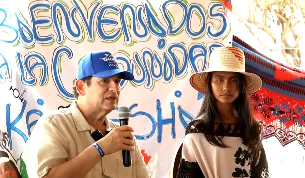 Luis Carlos Sarmiento Gutiérrez en Misión La Guajira