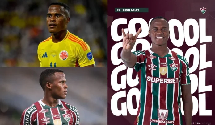 Jhon Arias, el jugador fundamental del Fluminense