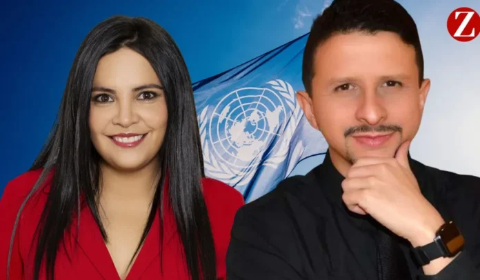 Karina Escobar y Daniel Mejía Lozano