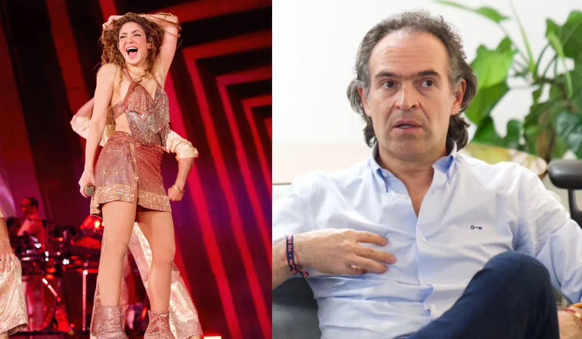 A Fico le quedó grande el concierto de Shakira en Medellín