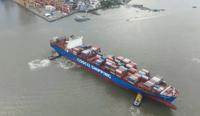 Colombia y China establecen oficialmente una ruta marítima entre Shanghái y Buenaventura.