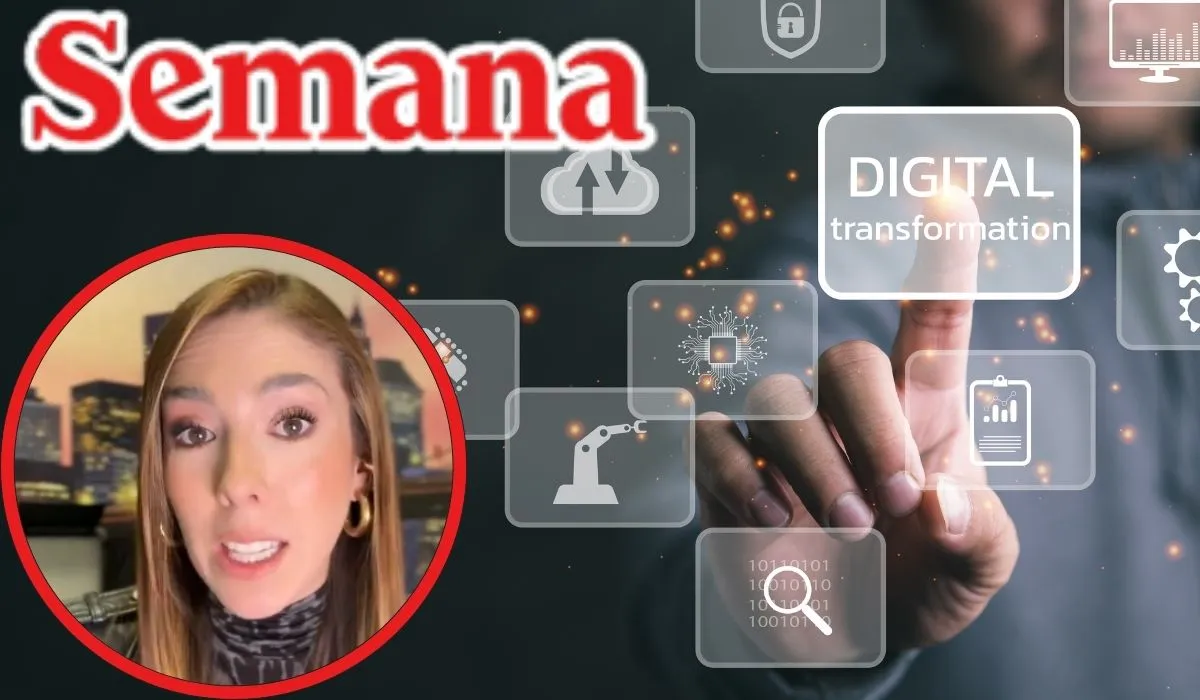 Juanita Gómez en la revista Semana.