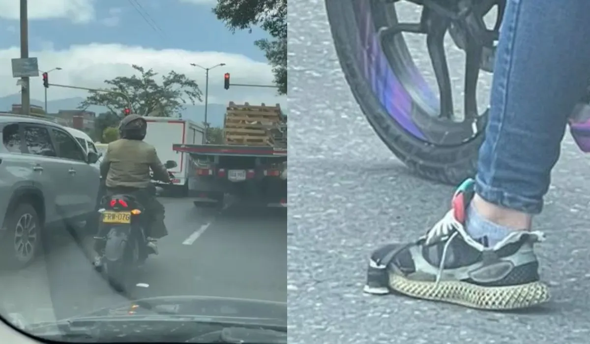 Los motociclistas arrojan puntillas con la intención de cometer un robo o una estafa.