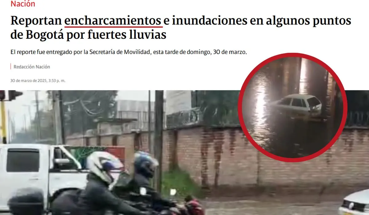A pesar de que algunos medios de comunicación minimizaron la situación, Bogotá vivió graves inundaciones.