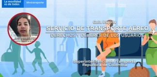 La mujer no dudó en exigir sus derechos tras la cancelación del vuelo.