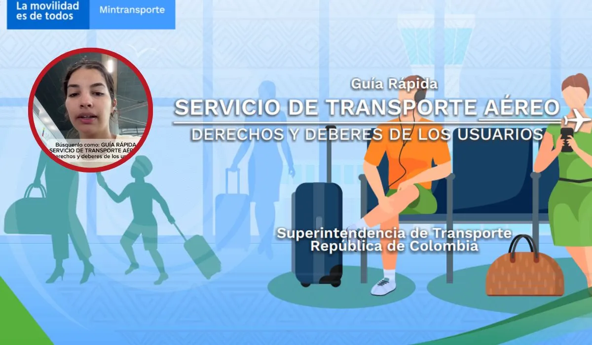 La mujer no dudó en exigir sus derechos tras la cancelación del vuelo.