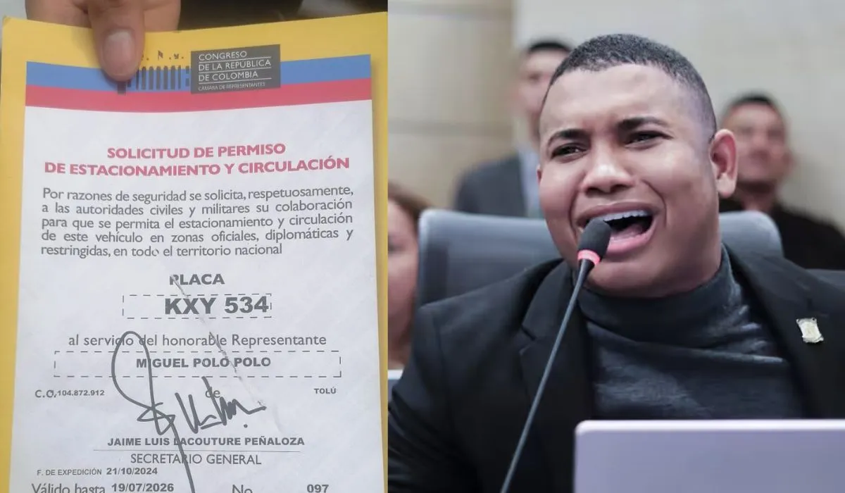 La presunta credencial afirma que los congresistas tienen permiso para circular sin restricciones.