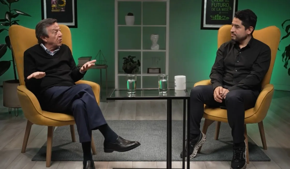 Presentador de quién quiere ser millonario en entrevista.