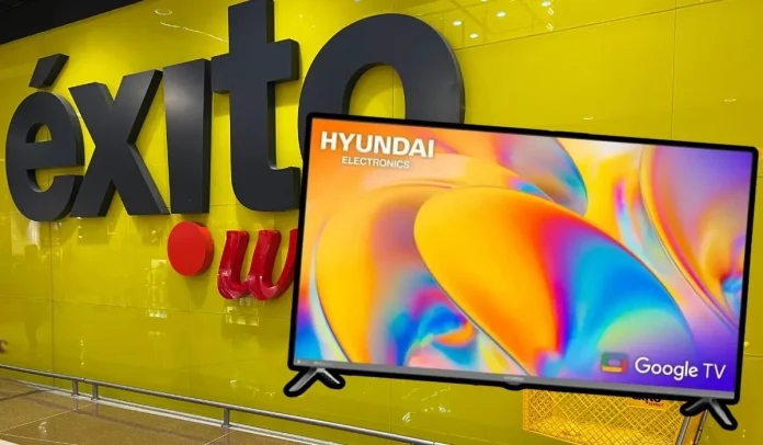 Televisor Hyundai en Éxito con descuento