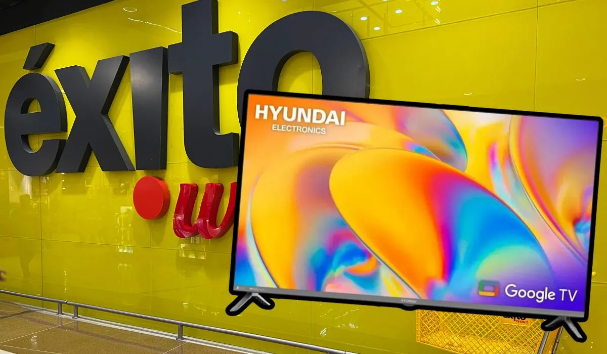 Televisor Hyundai en Éxito con descuento
