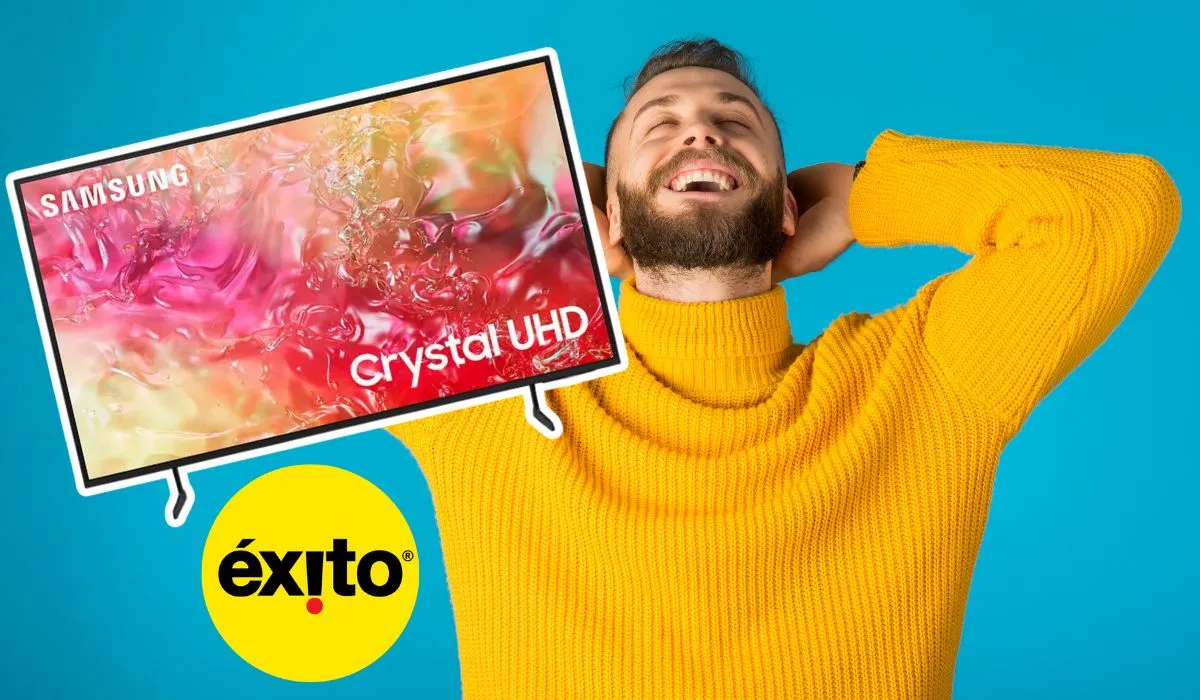 Almacenes Éxito con descuento en televisor Samsung