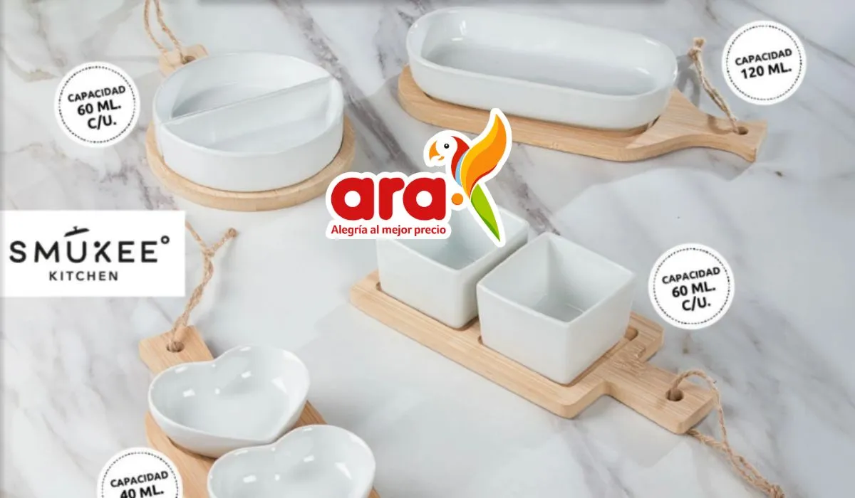 Así son los nuevos productos de cocina y comedor de Tiendas Ara