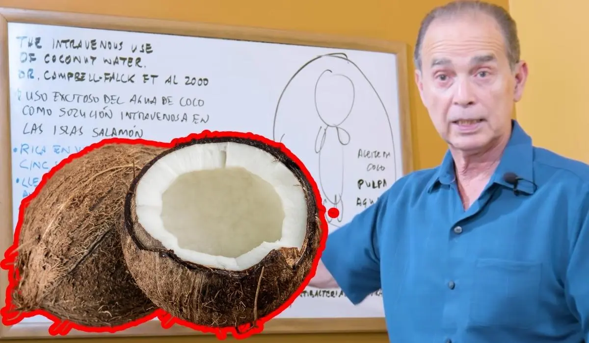 Consumir agua de coco ventajas.