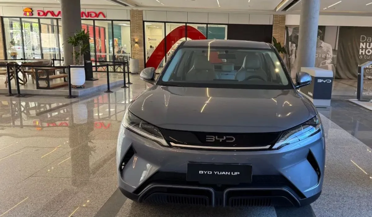 El BYD Yuan Up se posiciona entre los más vendidos en Colombia