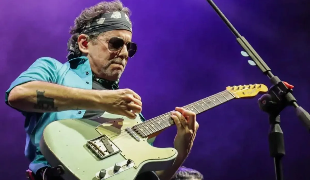 El artista argentino Andrés Calamaro se presentó el 17 de mayo en la Arena Cañaveralejo de Cali.