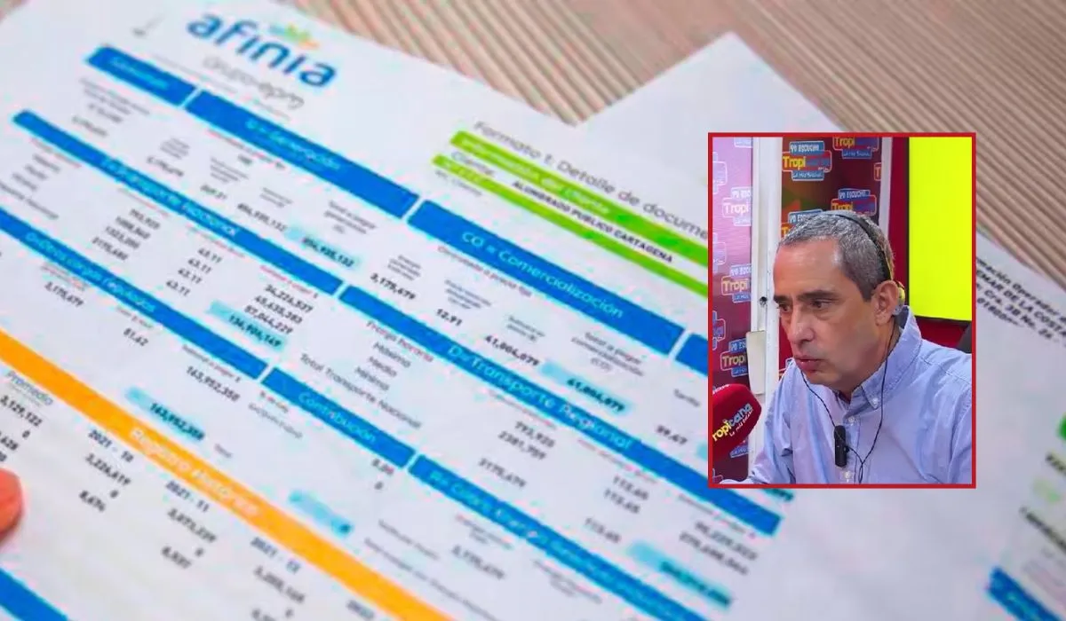 El gerente de Afinia explicó por qué los cartageneros pagan una factura de energía tan alta.