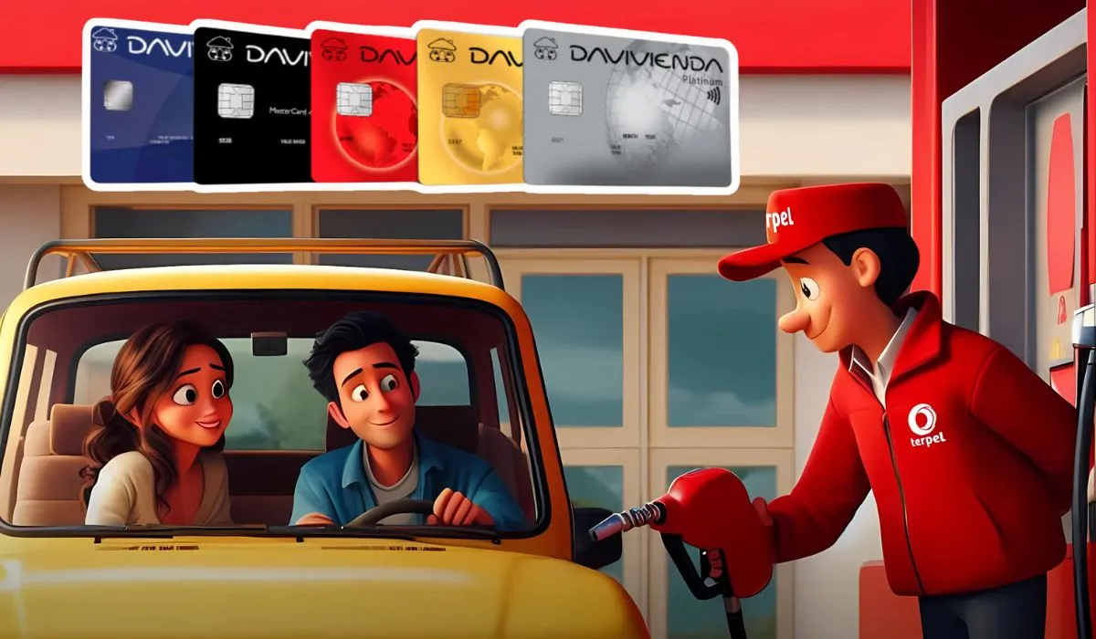 El programa de lealtad de Davivienda permite canjear puntos por combustible