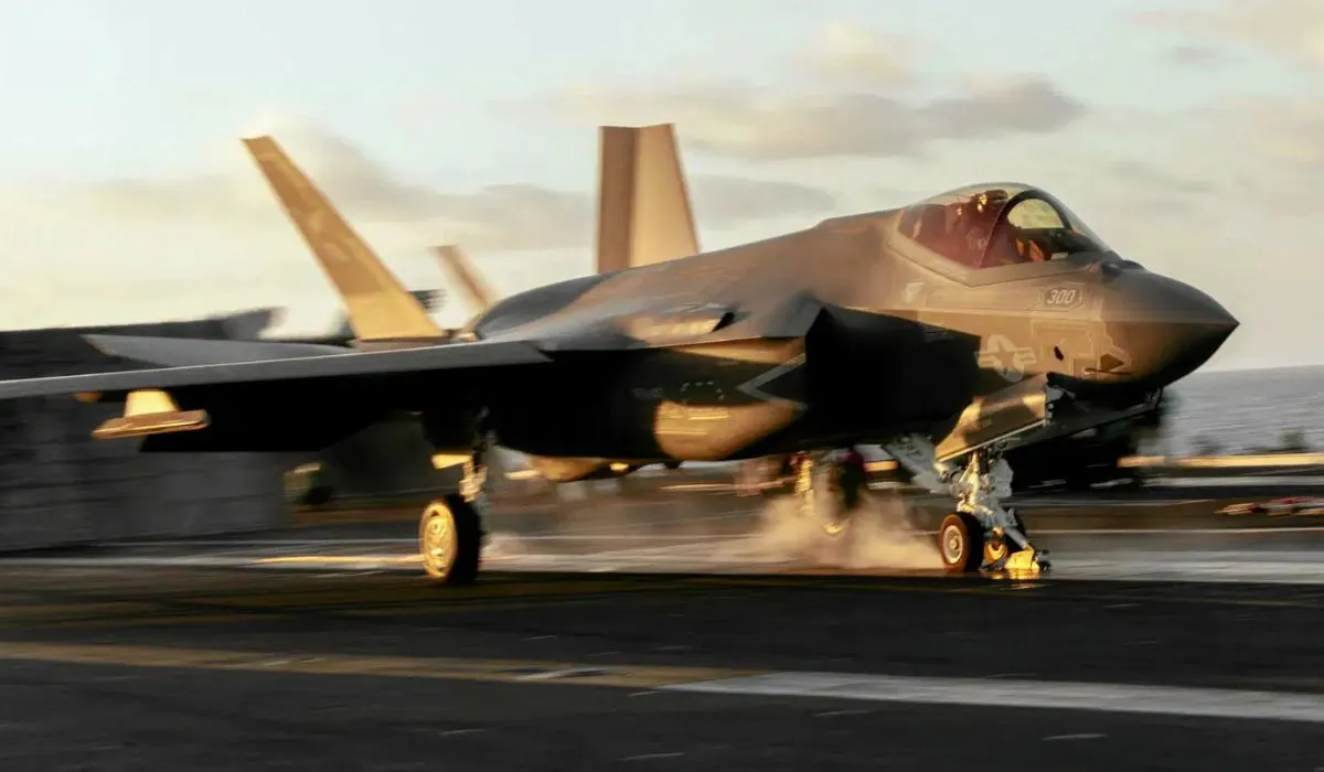 Avión de combate F-35 de Estados Unidos.