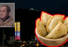 Robinson Díaz defendió a Bogotá, hasta las empanadas Robinson Díaz destacó a Bogotá para el arte.