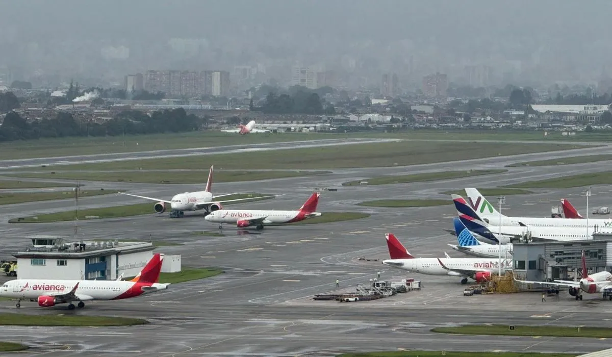 Vuelos más baratos, ganancias pequeñas. Foto: Aeropuerto El Dorado de Bogotá.