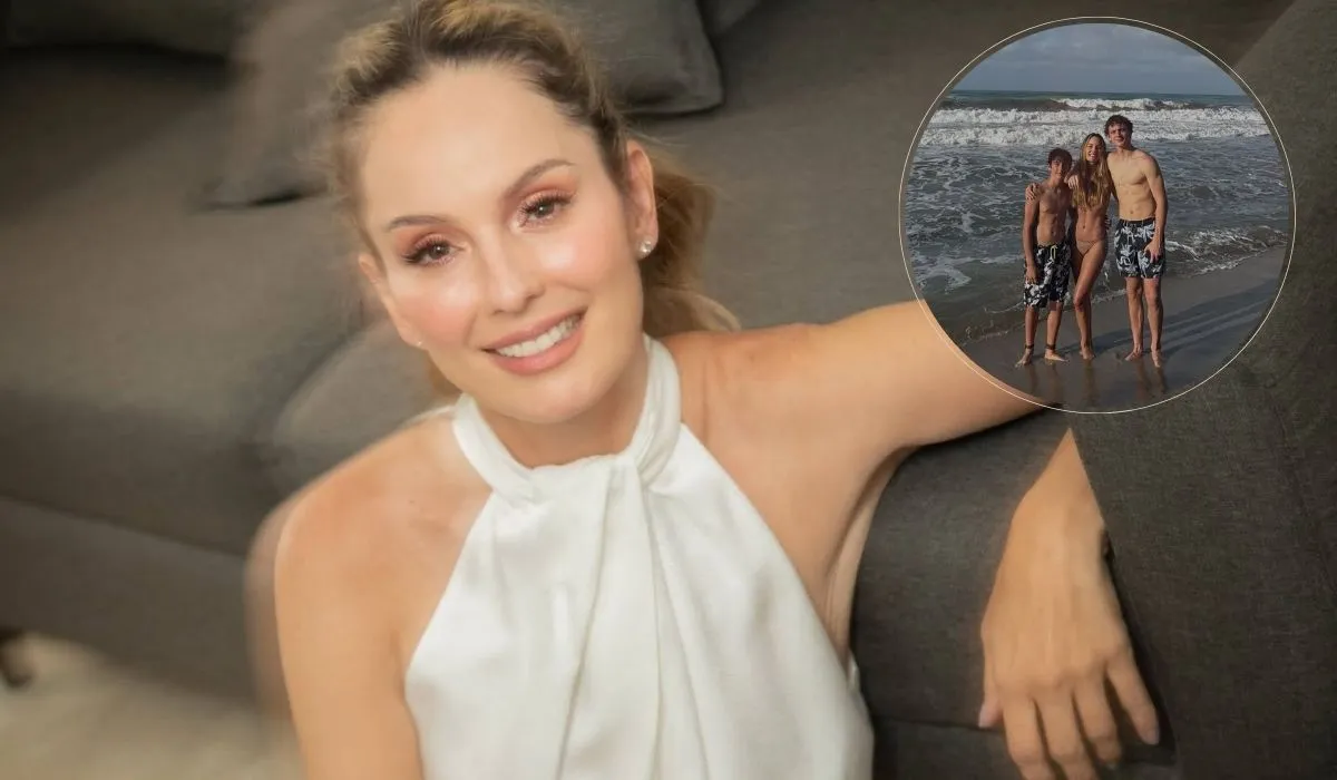 Claudia Bahamón, cuenta el amor que le tiene a sus hijos y a su carrera