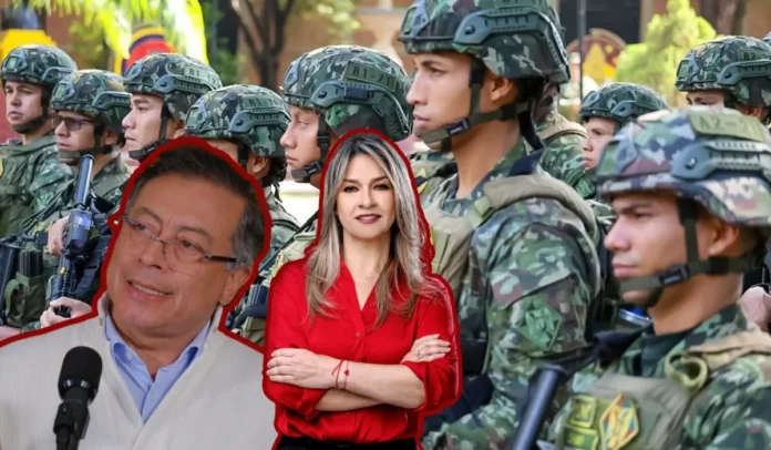 El presidente Petro no pasó por alto las críticas de Vicky Dávila.