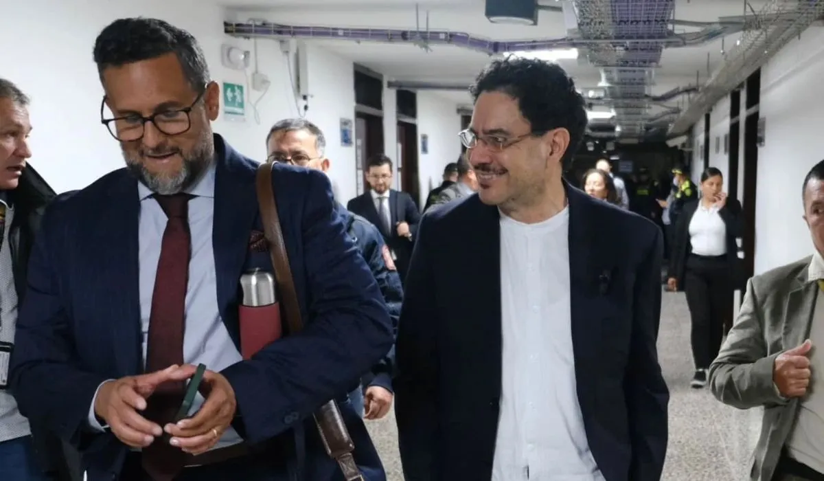 Iván Cepeda y Miguel Ángel del Río
