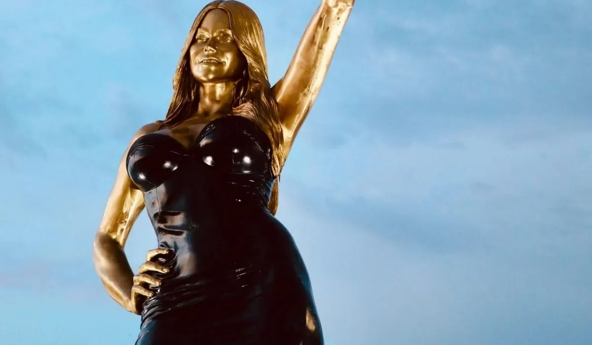 La nueva escultura de Sofía Vergara en el Gran Malecón en Barranquilla