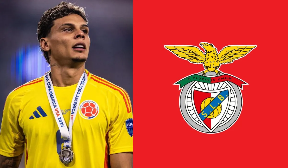 Richard Ríos es nuevo jugador del Benfica