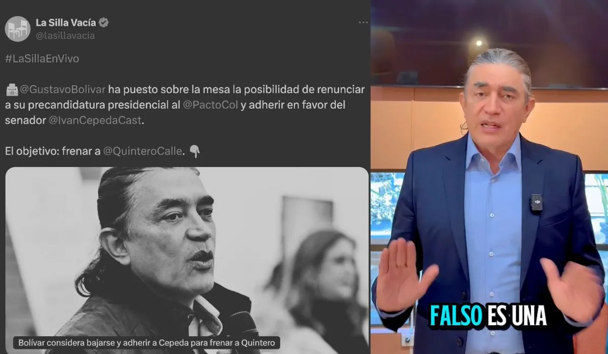 Gustavo Bolívar desmiente a La Silla Vacía