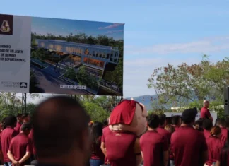 Acto simbólico de la primera piedra del Centro de Alto Rendimiento del Deportes Tolima