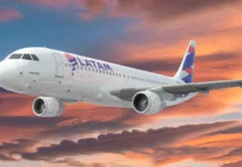 Airbus 320 de Latam Airlines