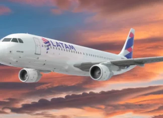 Airbus 320 de Latam Airlines