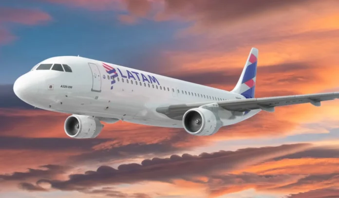 Airbus 320 de Latam Airlines