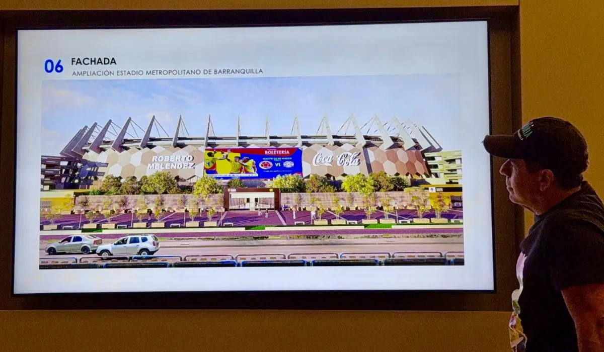 Alex Char reveló imágenes de la remodelación del estadio. 