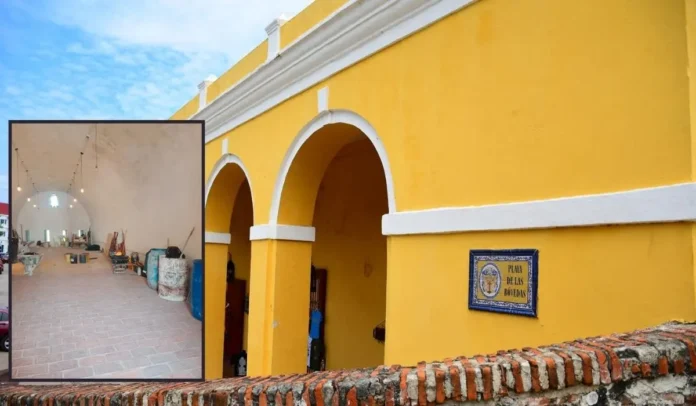 Cuartel Militar de las Bóvedas en el Centro Histórico de Cartagena. Foto: de Fortificaciones