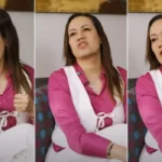 Carolina Corcho durante una entrevista