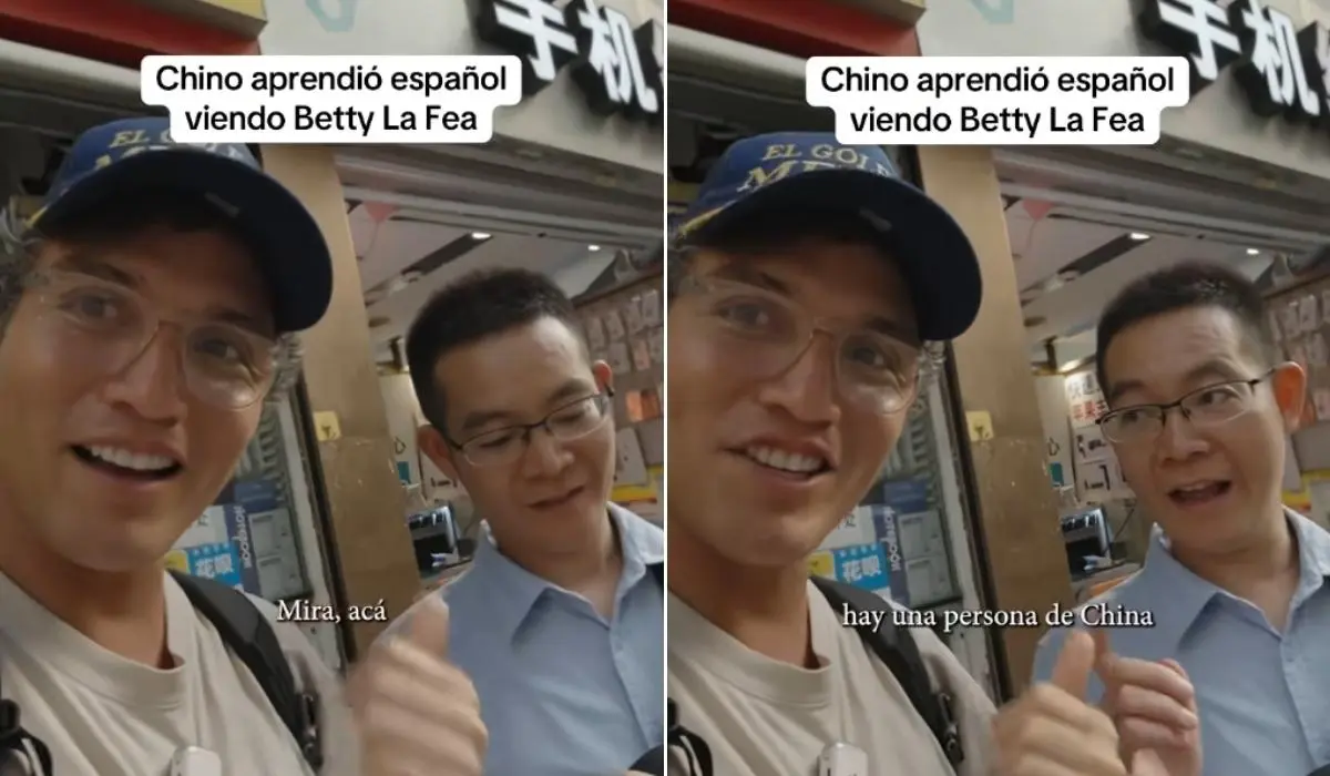 Un ciudadano chino logró aprender español viendo capítulos de la icónica telenovela.