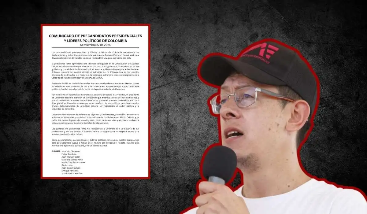 El ministro de Educación, Daniel Rojas, calificó a los firmantes del comunicado como un “listado de arrodillados”.