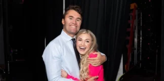 Erika Kirk, esposa de Charlie Kirk enamorados