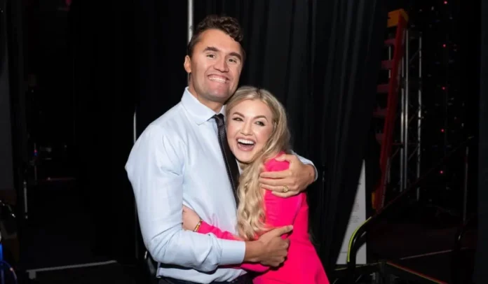 Erika Kirk, esposa de Charlie Kirk enamorados Erika Kirk, esposa de Charlie Kirk enamorados