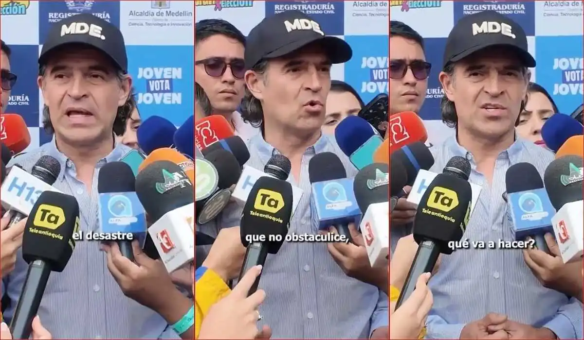Federico Gutiérrez defiende su viaje a Washington