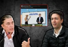 Gustavo Bolívar cuestionó a Daniel Quintero por burlarse de la población Lgbt+ con un fotomontaje electoral Bolívar critica la falta de ética en la campaña presidencial tras la difusión de montajes digitales