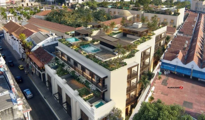 Render Hotel Four Seasons en Cartagena.