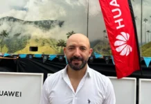 Jeison Romero de Huawei: Estamos implementando antenas 5G por todo el país Jeison Leandro Romero Mendieta, gerente sénior de productos de ventas en Huawei Colombia