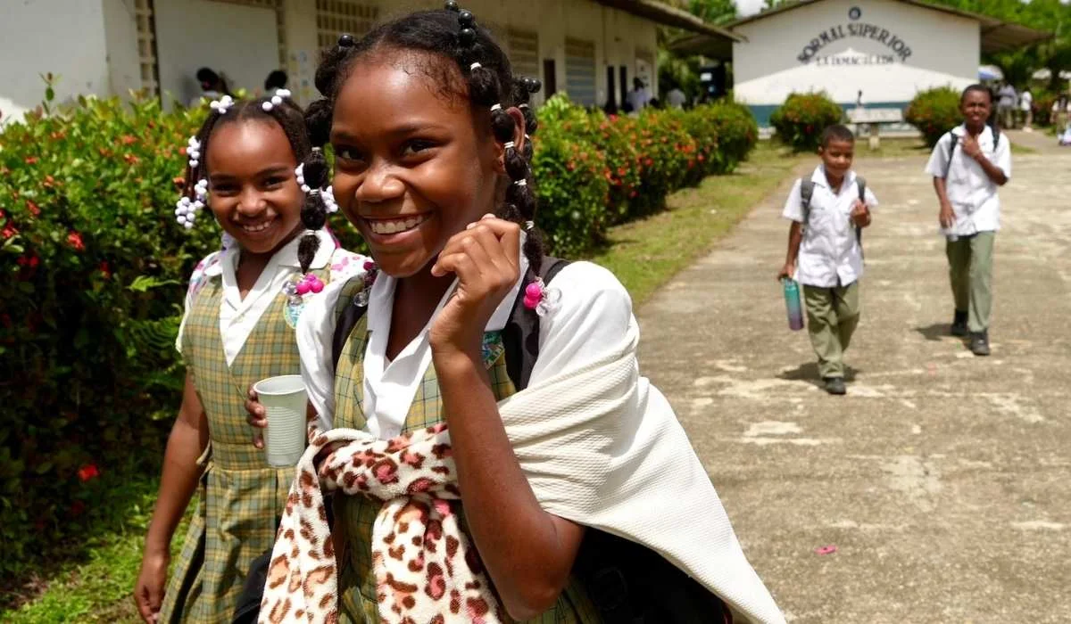 Niños se benefician de la inversión educativa en el Cauca