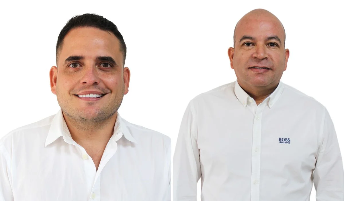 Pedro Aponte / Hernando Piña Elles. Foto: Concejo Distrital de Cartagena.