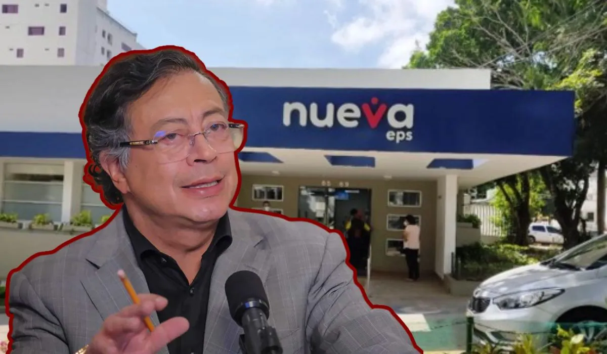 El presidente Petro defendió la intervención de la Nueva EPS